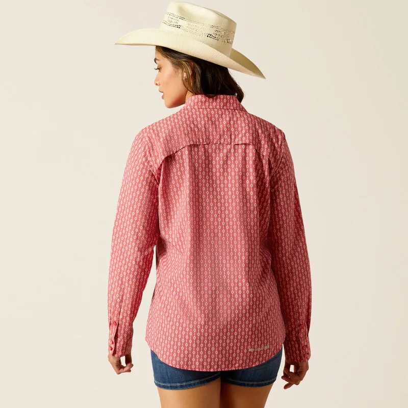 Ariat Ladies VenTEK Long Sleeve Shirt - Lyla Geo Stripe Print - 10051326