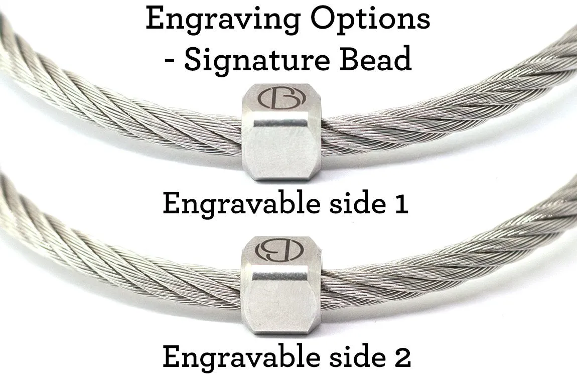 Brigantes CABLE Stainless Steel Bracelet