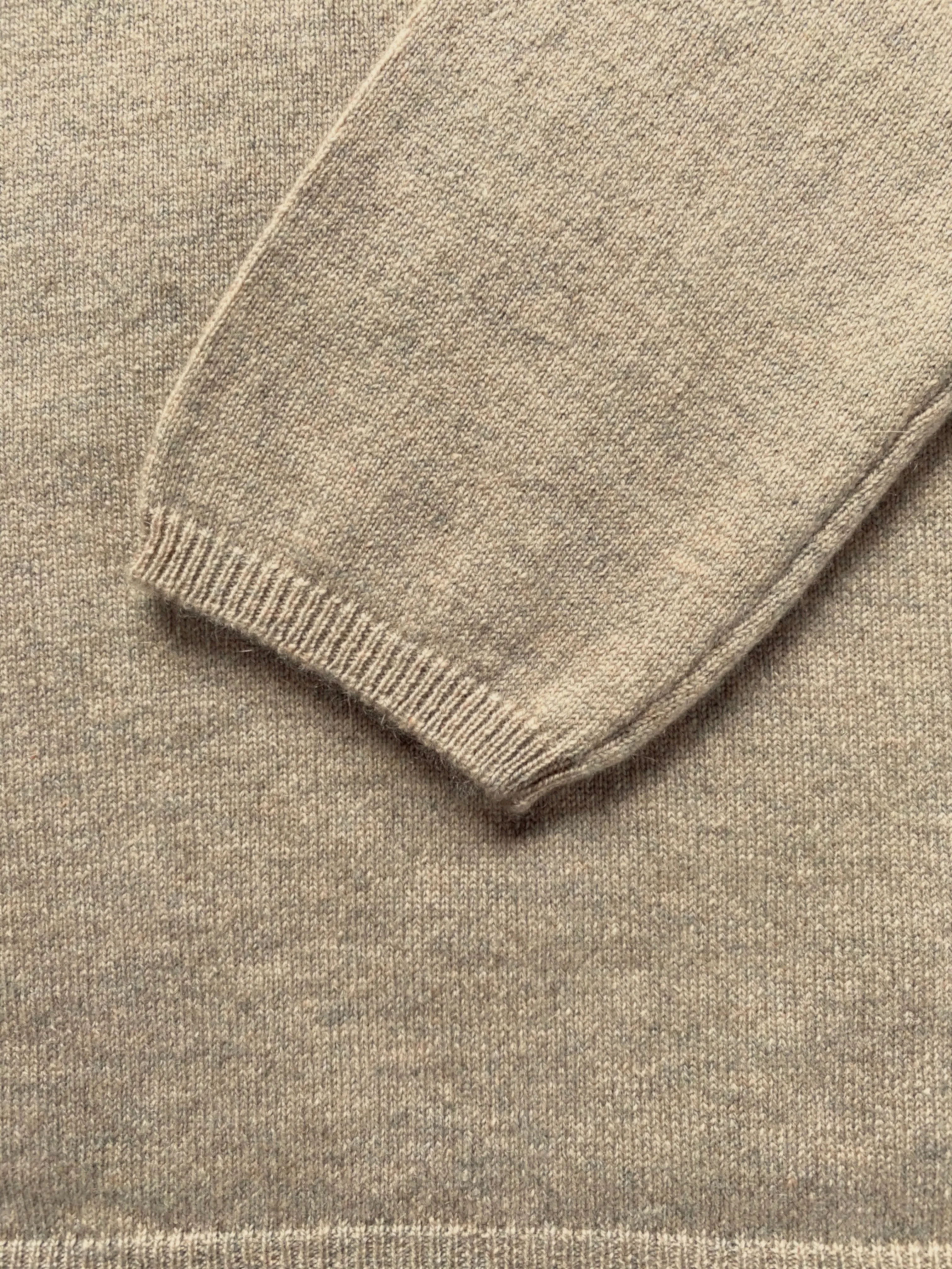 Cambric Cashmere Roll Neck 1 Ply