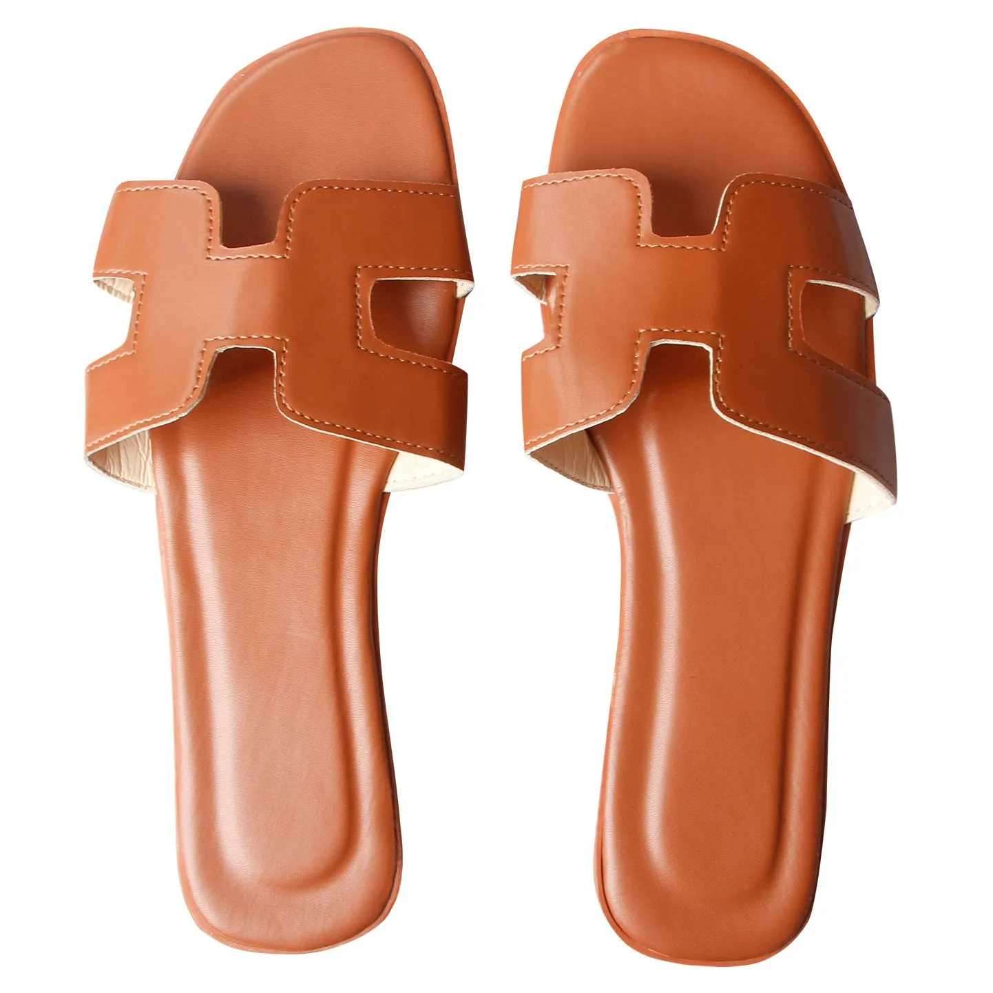 Charmian Comfortable Versatile Summer Vacation Slide Sandals Shoes