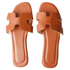 Charmian Comfortable Versatile Summer Vacation Slide Sandals Shoes