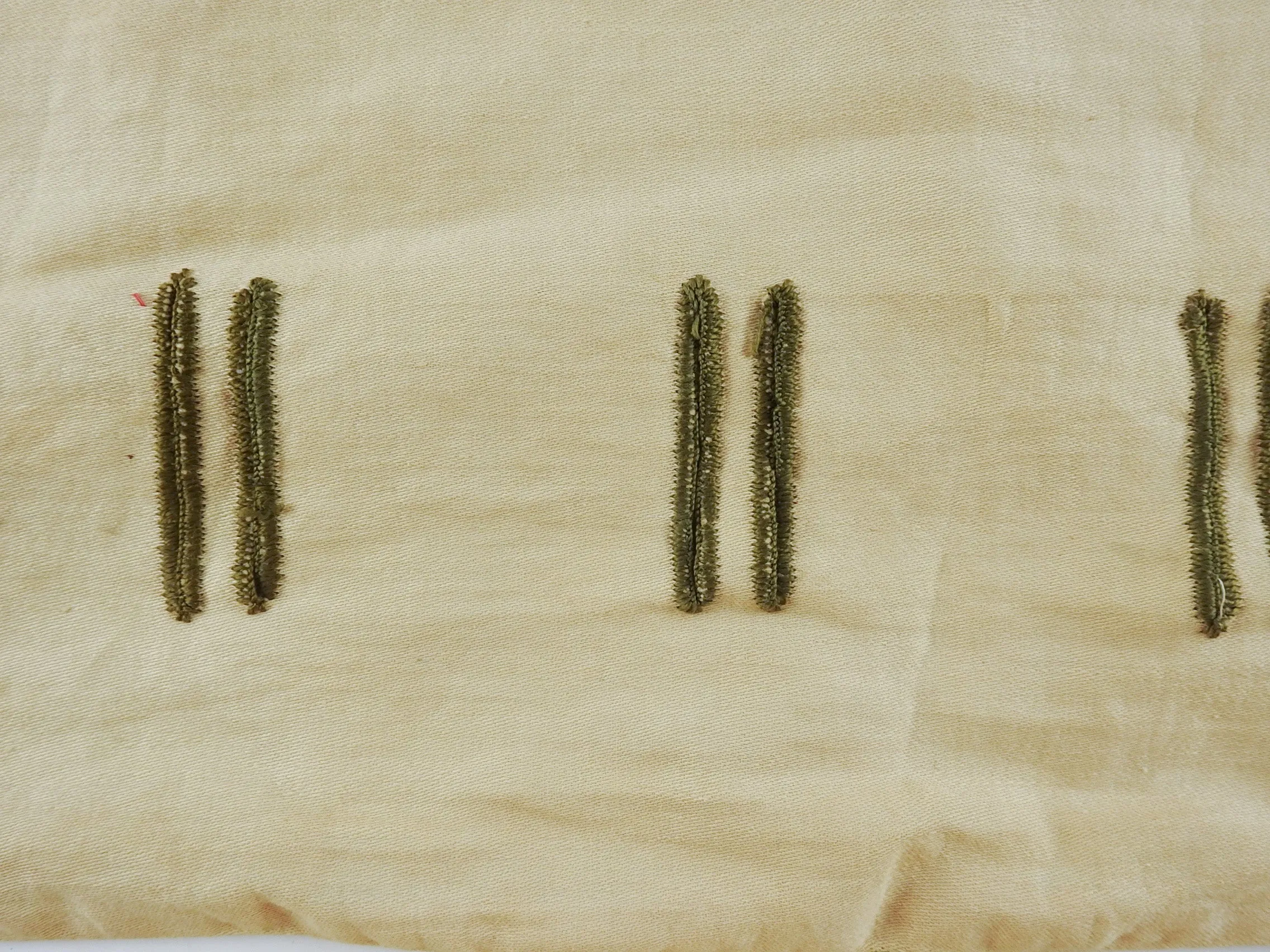 Circa 1910 Hand Embroidered Roses Pillow Cover