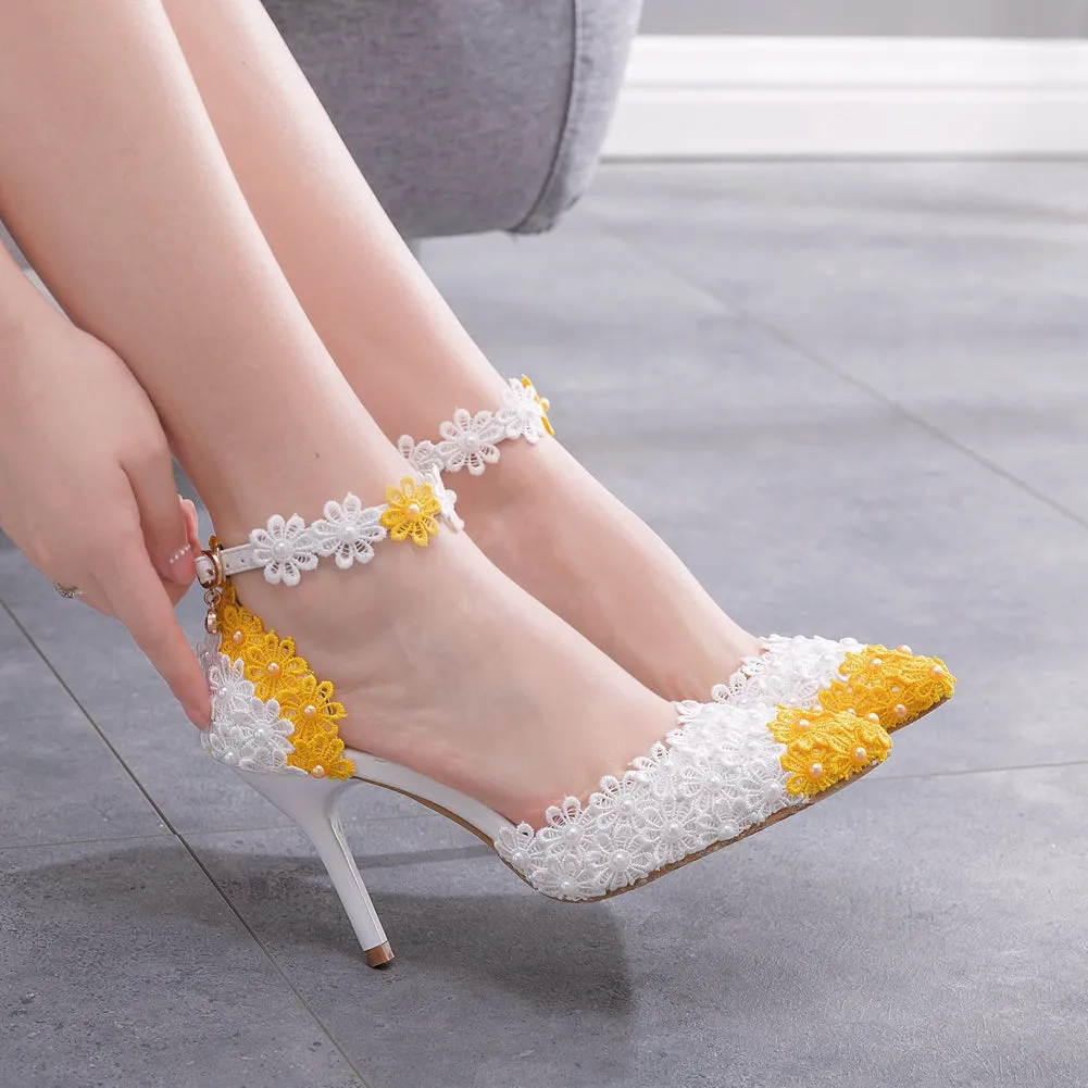 Crystal Queen Women Sandals High Heels