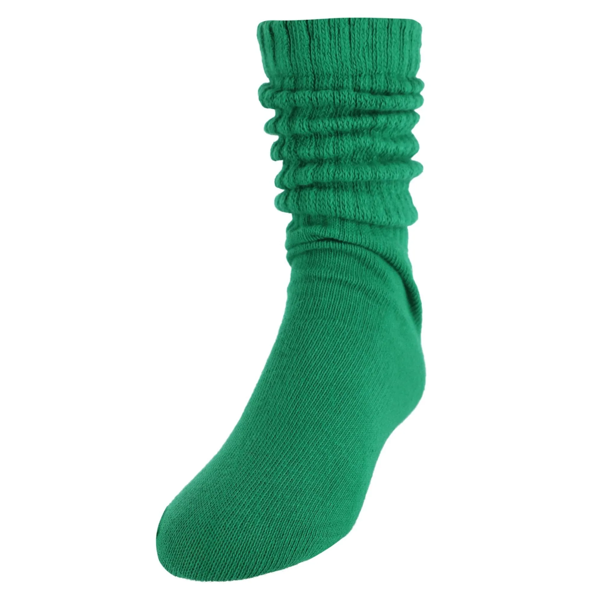 CTM® Girl's Super Soft Slouch Socks (1 Pair)