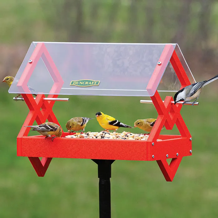 Duncraft Double Diamond Post Platform Feeder