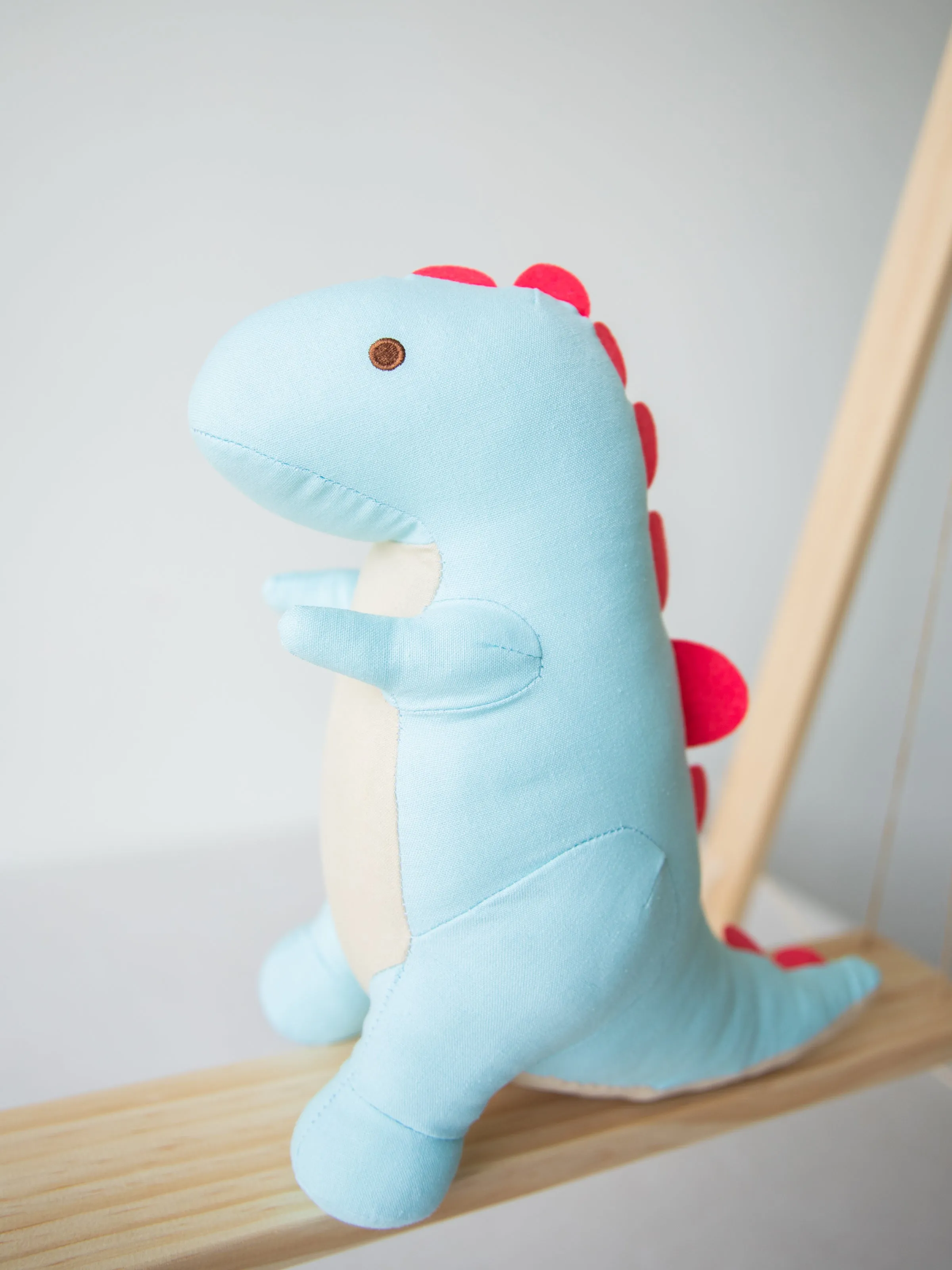 Earthy Blue Dino - Rex