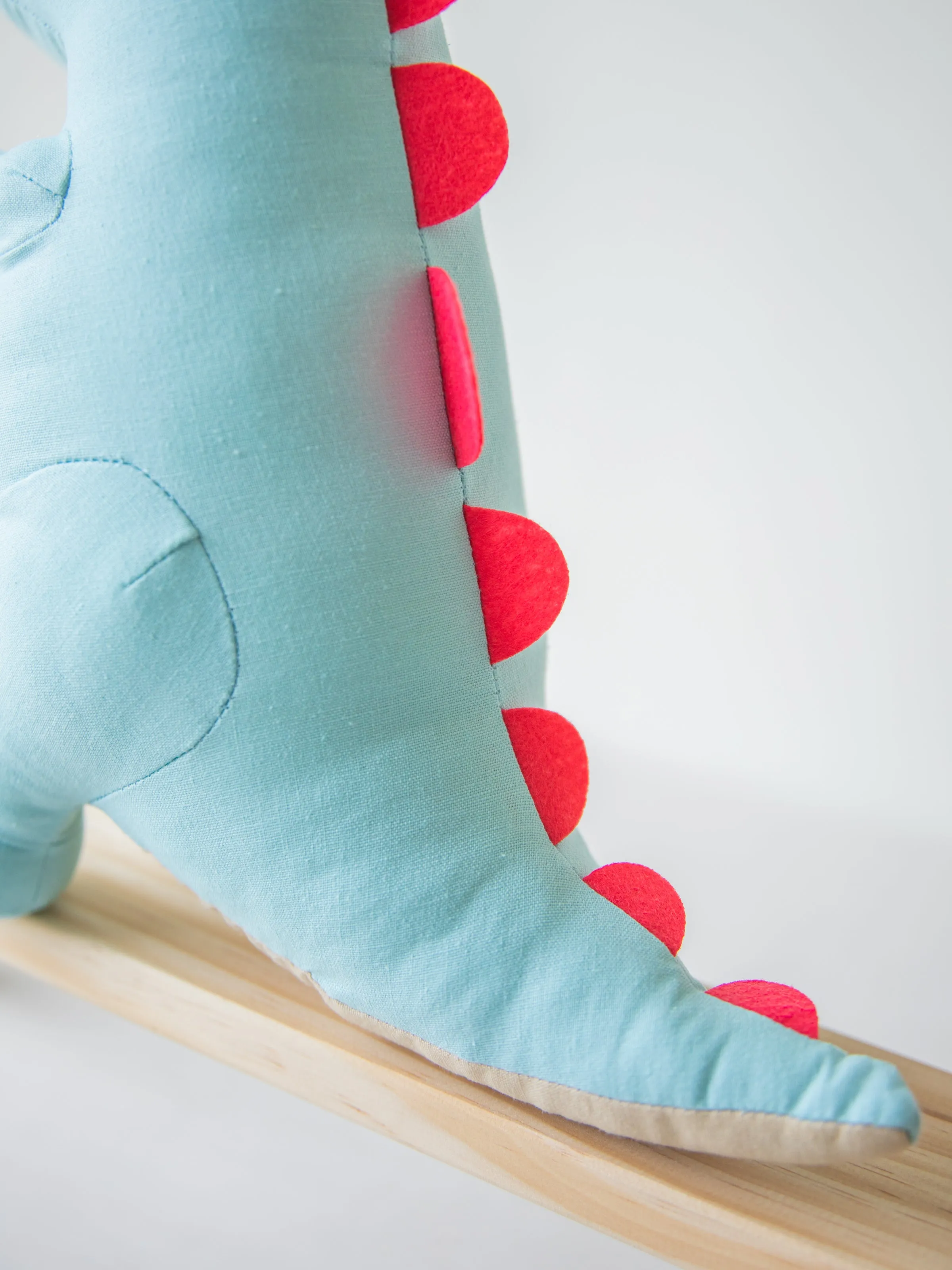 Earthy Blue Dino - Rex