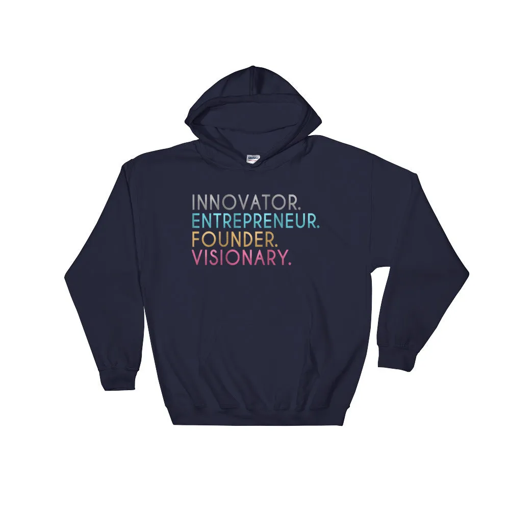 Innovator Entrepreneur Founder Visionary Pullover Hoodie