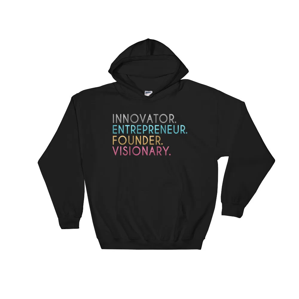 Innovator Entrepreneur Founder Visionary Pullover Hoodie