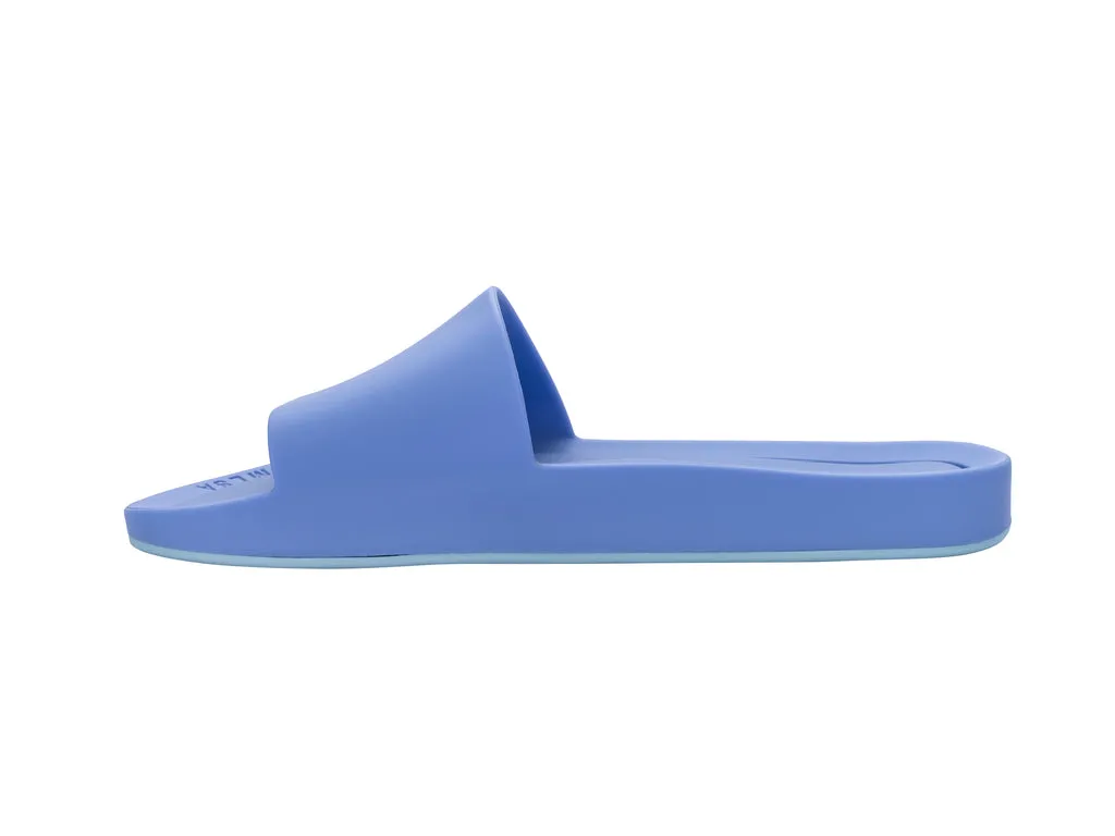 Melissa Beach Slide AD Blue Slipons