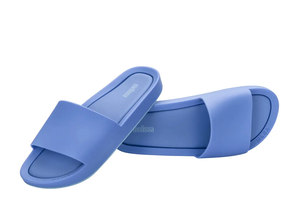 Melissa Beach Slide AD Blue Slipons