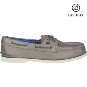 Men's Authentic Original Plush Boat Shoe - Grey (STS18498)