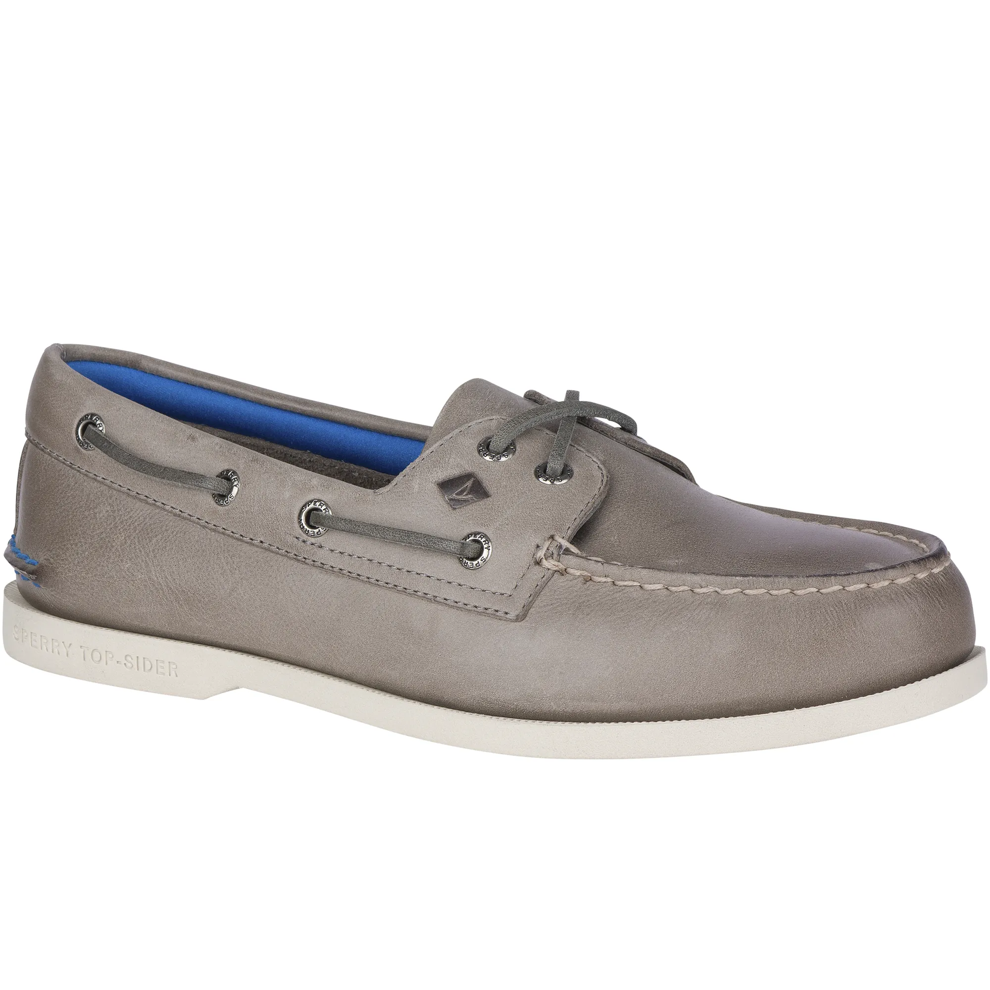 Men's Authentic Original Plush Boat Shoe - Grey (STS18498)