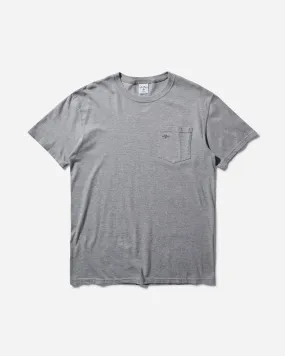 Men's Core Logo Pocket T-Shirt Heather Grey