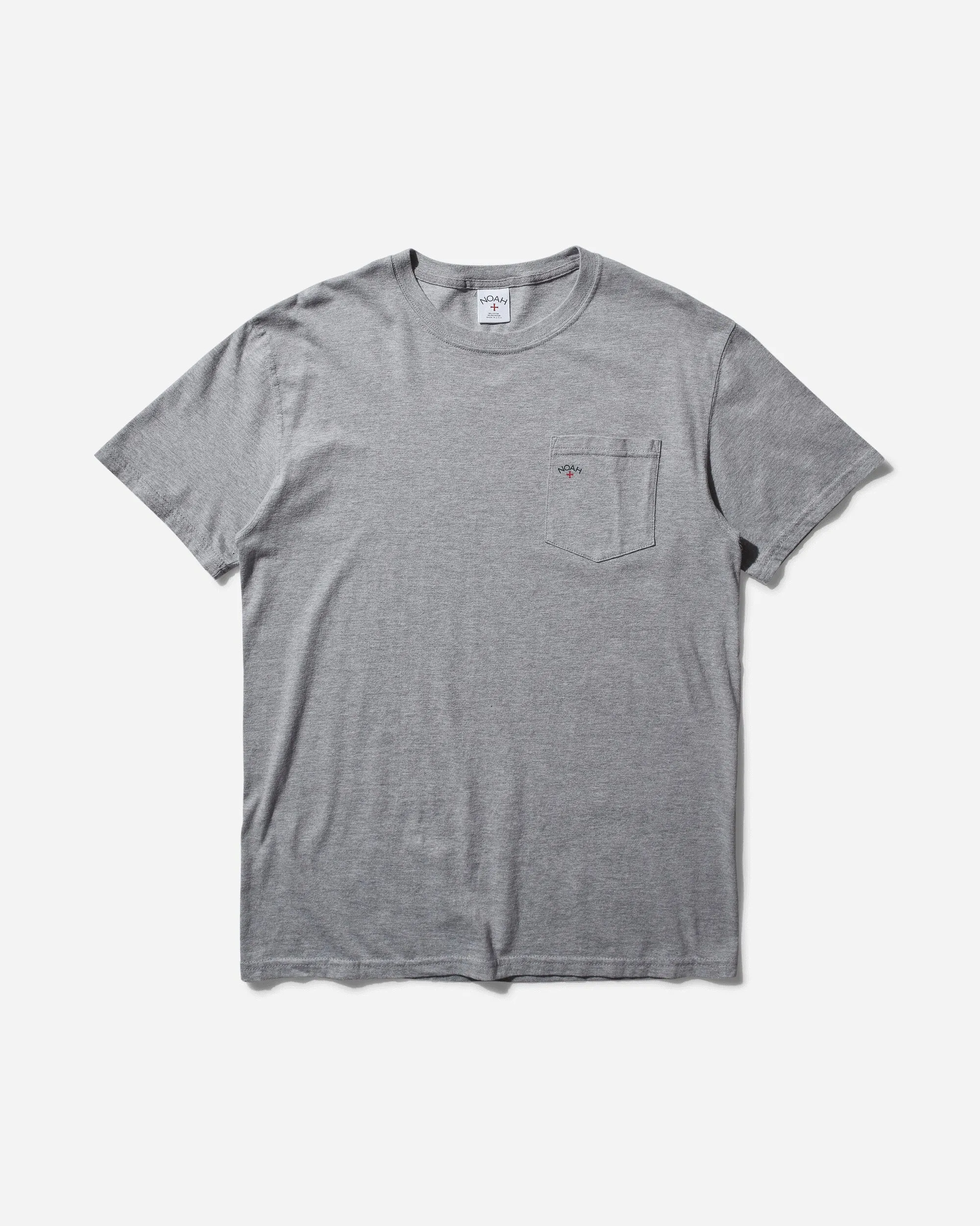 Men's Core Logo Pocket T-Shirt Heather Grey
