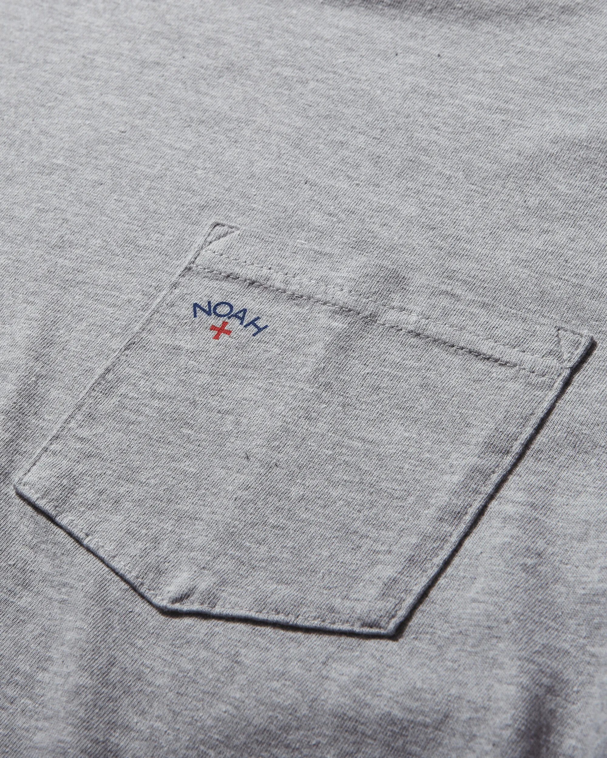 Men's Core Logo Pocket T-Shirt Heather Grey