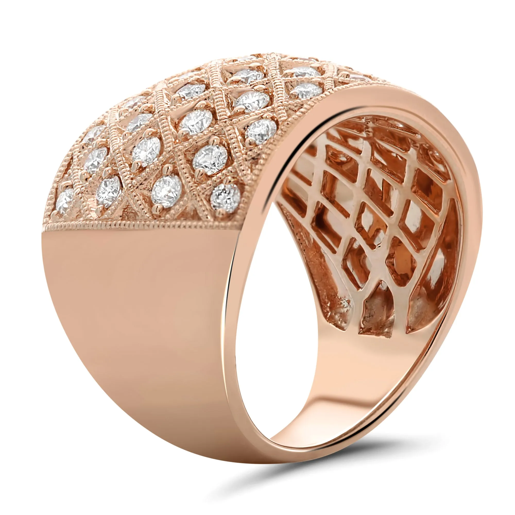 Millgrain Ring
