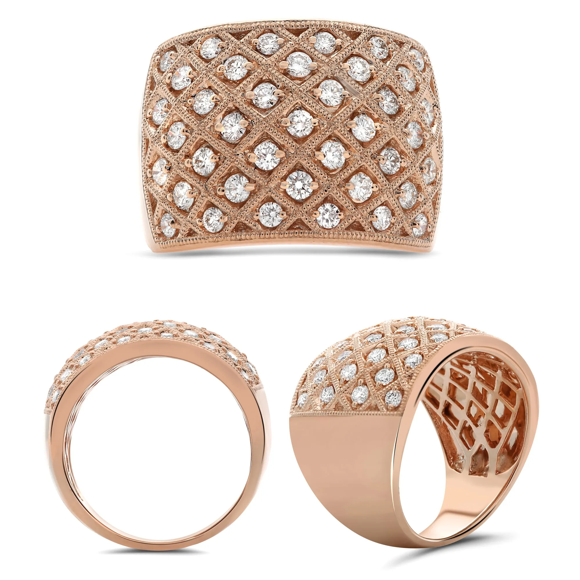 Millgrain Ring