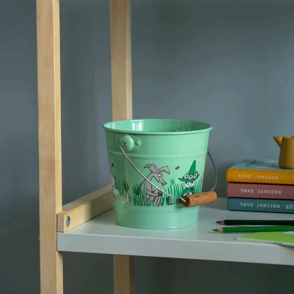 Moomin Bucket In The Garden Boys Green 2L
