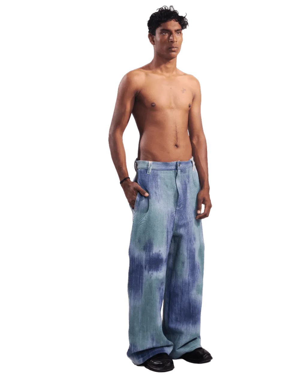 "WUTHERING HEIGHTS" YARN DYED TROUSERS