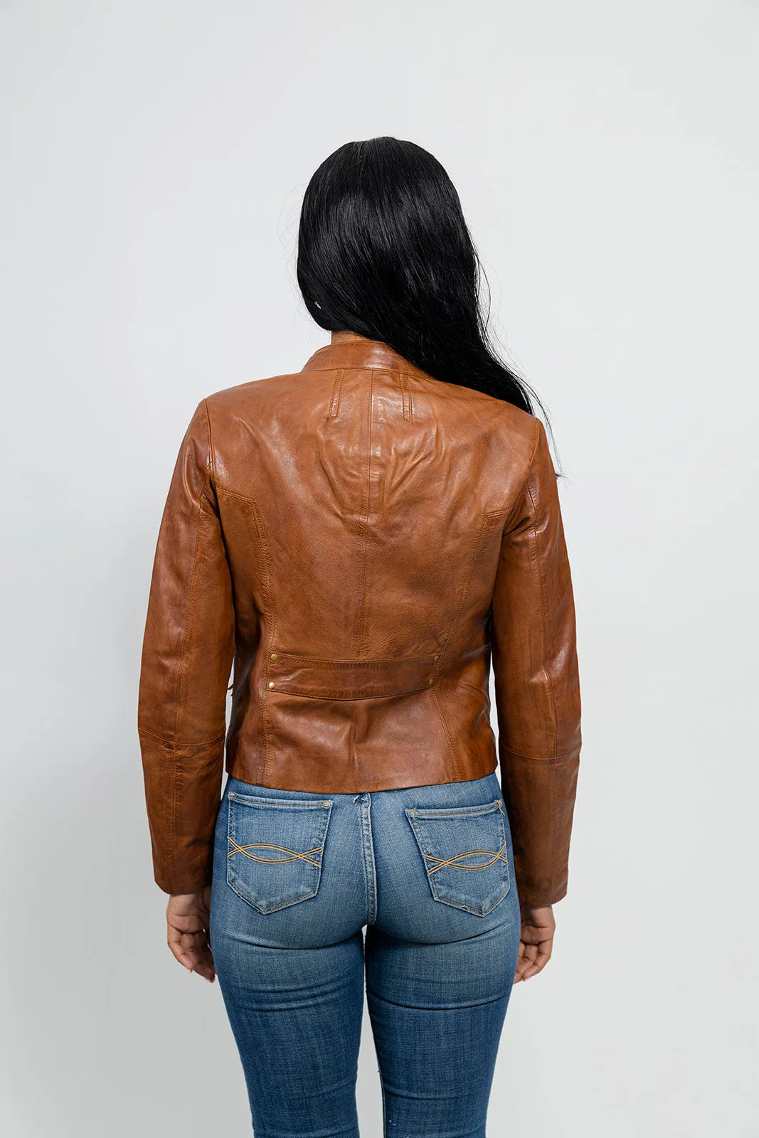 Rexie Fashion Leather Jacket