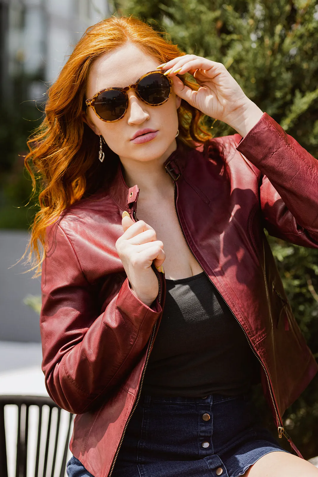 Rexie Fashion Leather Jacket