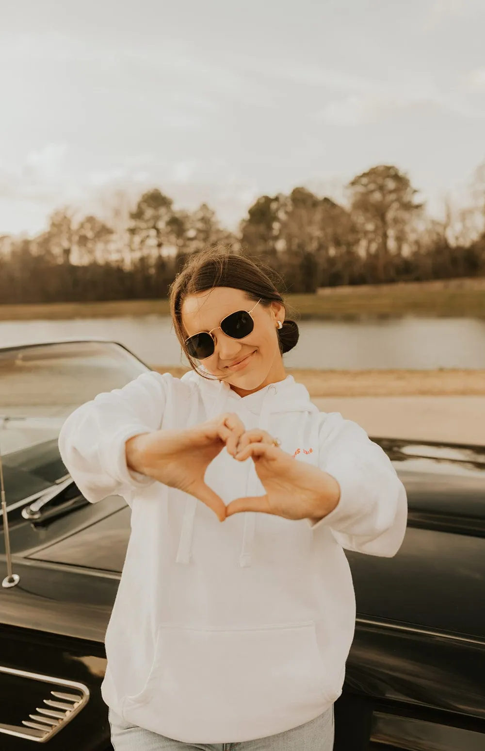 The Cordle's: His Love Never Fails White Hoodie