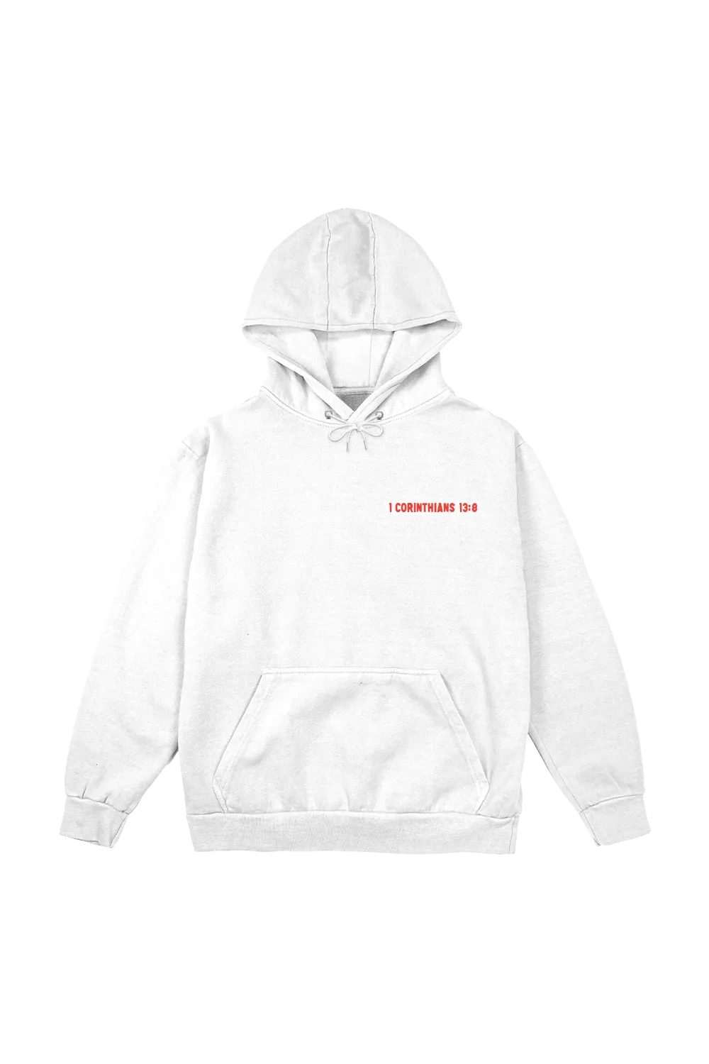 The Cordle's: His Love Never Fails White Hoodie