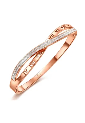 Vera Roman Numeric with Dias Bangle